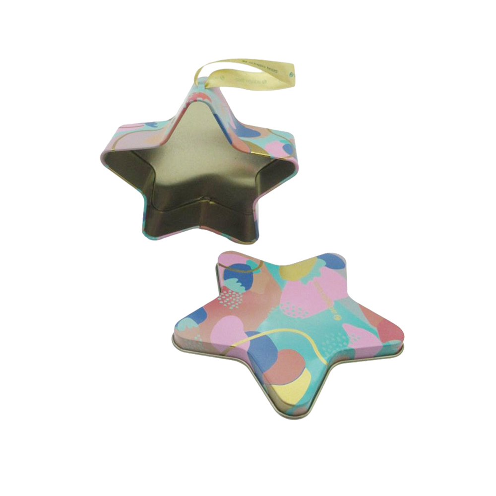 star shaped tinbox